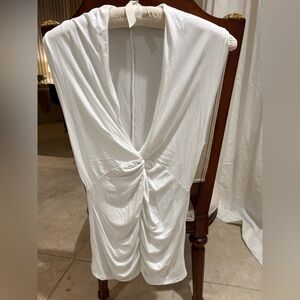 Bleusalt knot front sleeveless top